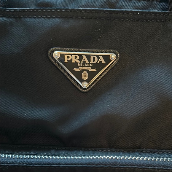 Prada Black Tote/Diaper Bag Authentic! - Picture 2 of 9
